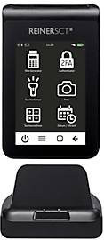 REINER SCT tanJack deluxe TAN und TOTP Generator mit 2-Faktor-Authentisierung, PIN-Schutz, 3,5 Zoll Touchdisplay und Kartenslot, Schwarz - Bild 2