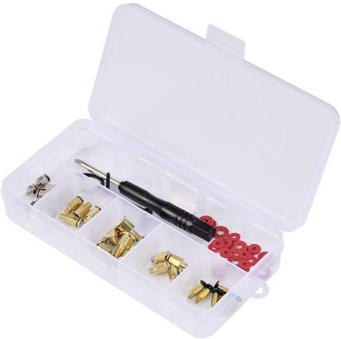 Renkforce RF-6269954 PC-Gehäuse-Schrauben in Gold, 1 Stück - Bild 1