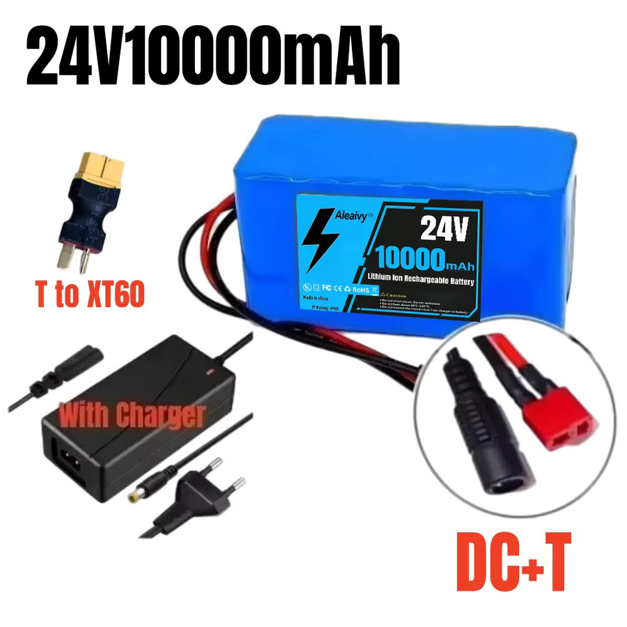 Aleaivy Lithium-Ionen-Akku 24V 10000mAh in Blau mit intelligentem BMS-Schutz für Elektrorollstühle, Elektromobile und Elektrofahrräder - Bild 6