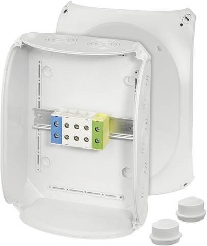 Hensel Abzweigdose halogenfrei und plombierbar, witterungsbeständig, B: 295 mm, L: 225 mm - Bild 1