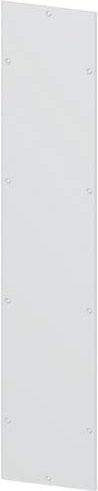 Siemens SIVACON Seitenwand und Rückwand geschlossen IP40 grau H: 200 cm, B: 40 cm, T: 1 cm - Bild 1