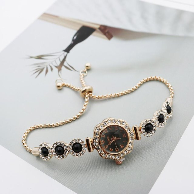the BAY Armbanduhr, Quarz, Edelstahl, Bunt, Diamantbesetzt, Damen - Bild 1