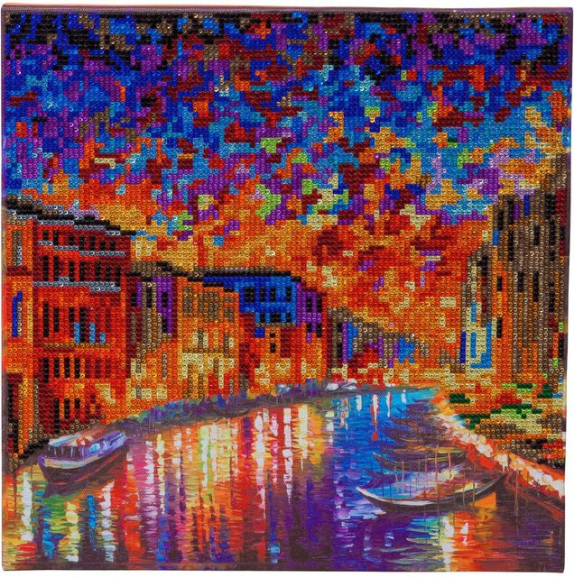 Craft Buddy Diamond Painting Crystal Art Kit Grand Canal Venice - Bild 1