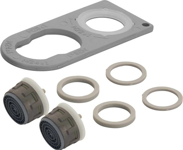 Cascade Innenteil für Strahlregler SLC AC PCA M22 / M24 aus Kunststoff, Grau, 2 Stück - Bild 1