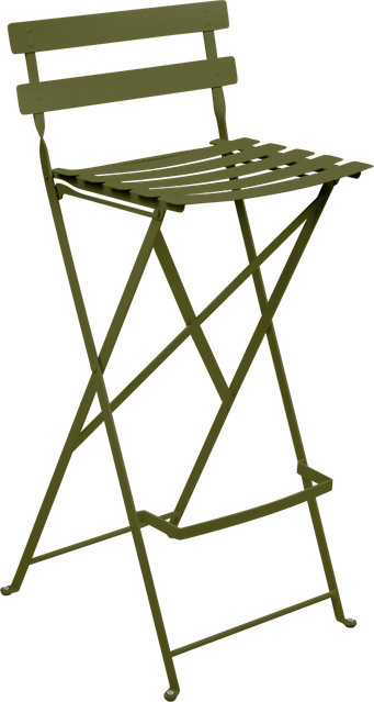 Fermob Bistro Barhocker aus Metall in Grün - Bild 1