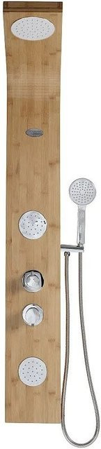 Duschsäule Tissia von Vente-unique in Beige und Braun, Breite: 20 cm - Bild 1