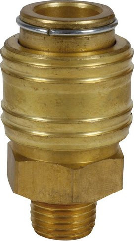 Einhell Schnellkupplung aus Metall in Gold - Bild 1