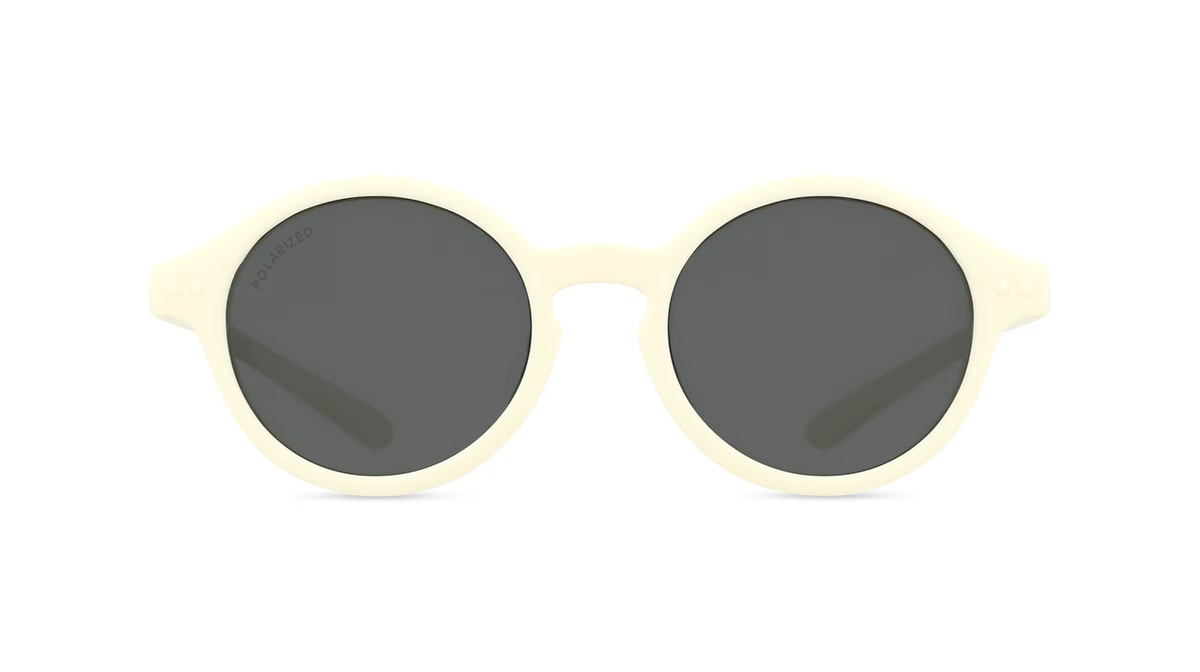 OKIDOKI Kinder-Sonnenbrille, Panto, Kunststoff, weiß - Bild 1