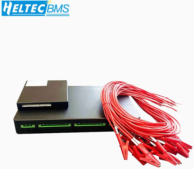 HeltecBMS Intelligenter Aktiver Balancer für 2S-24S Li-Ion und LiFePO4 Batteriezellen in Schwarz mit APP-Steuerung - Bild 1