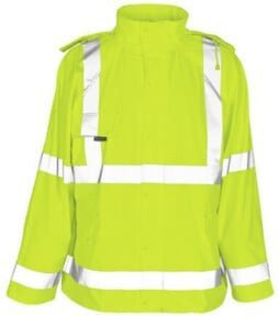 Mascot Feldbach Regenjacke in Hi-Vis Gelb, Größe L, nach EN ISO 20471 Klasse 3 - Bild 1