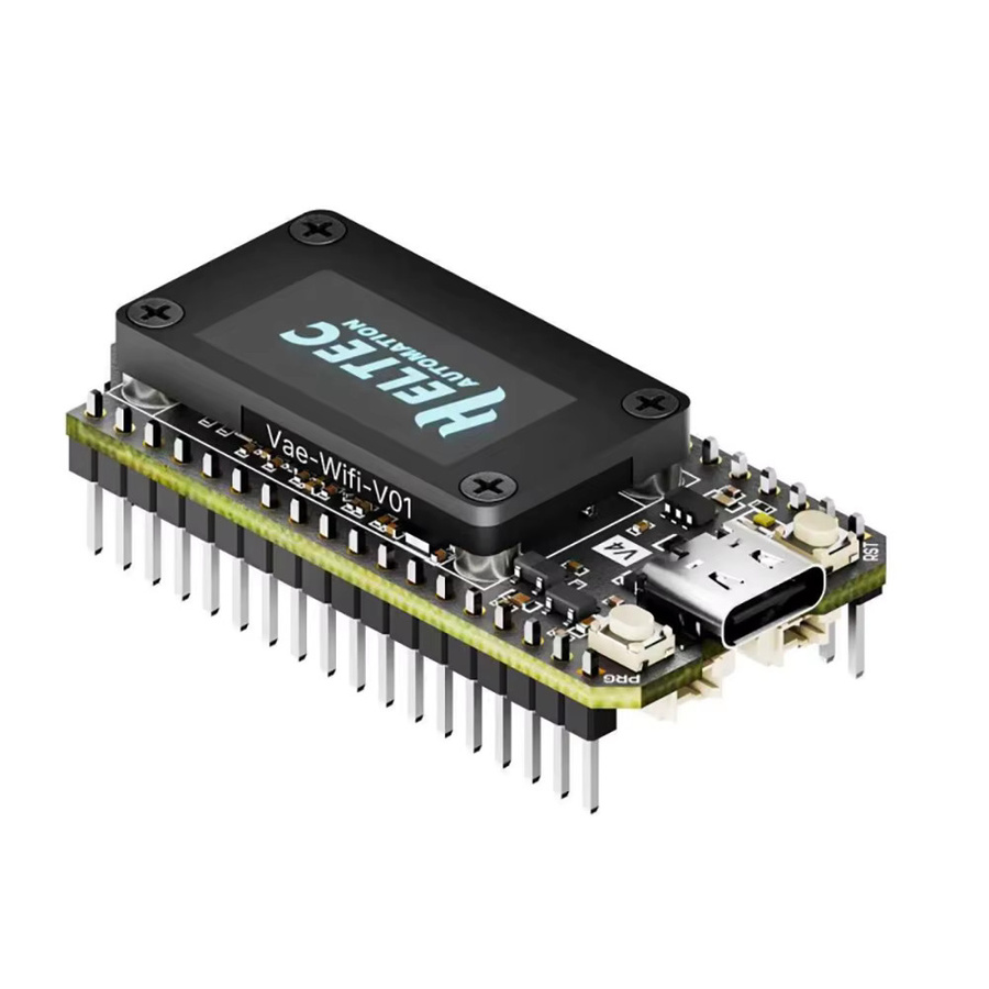 Heltec LoRa 32 V4 Meshtastic Entwicklungsboard mit 0,96 Zoll OLED, GPS, WiFi und BLE in Schwarz - Bild 5