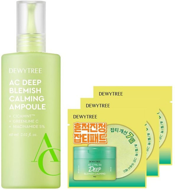 Dewytree AC Deep Calming Ampullen-Set, 60 ml, Serum für empfindliche Haut - Bild 1