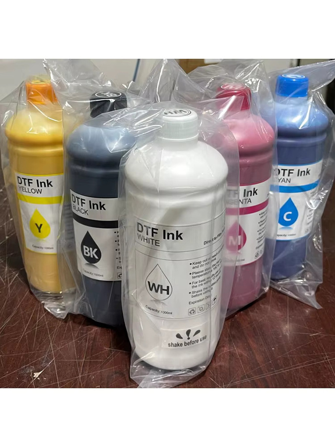 OCBESTJET Premium DTF Direkttransferfolientinte für Epson i3200 XP600 TX800 L1800 1390 L805, Mehrfarbig - Bild 4