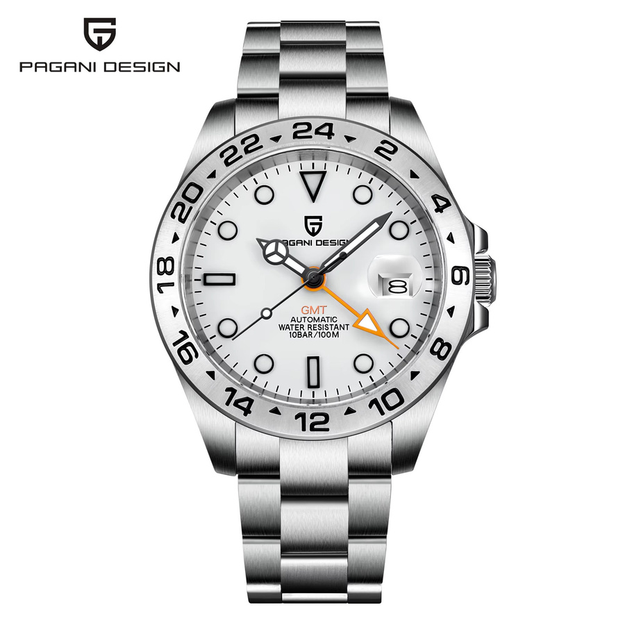 PAGANI DESIGN Automatik-Armbanduhr, Edelstahl, 42 mm, Herren - Bild 6