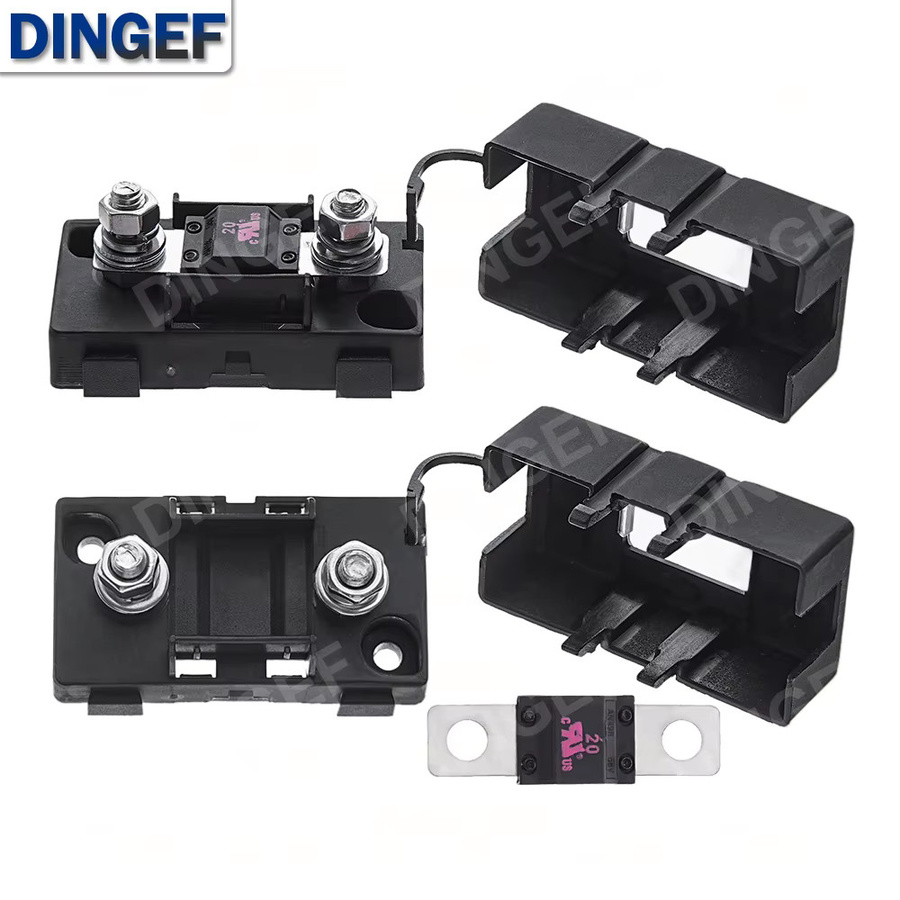 ANS Sicherungs-Set mit Gabelstecker und Sicherheitsplatte ANS-8 für verschiedene Stromstärken - Bild 5