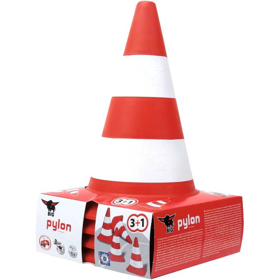 4er Set BIG Pylonen Verkehrshütchen - Bild 1