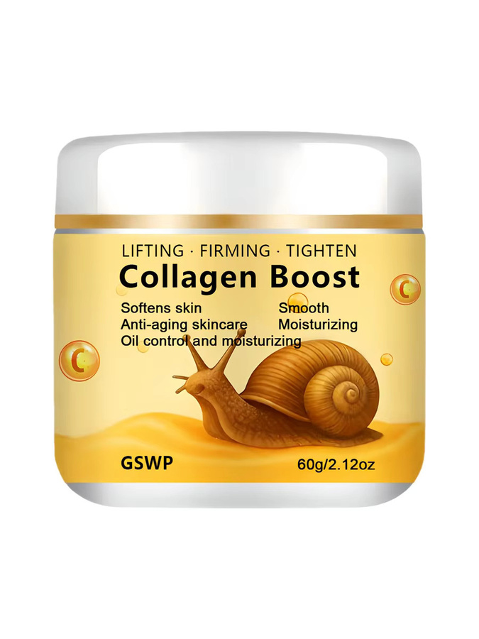 GSWP Schneckenschleim Feuchtigkeitscreme mit Kollagen und Retinol, 60g/120g - Bild 5