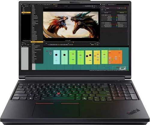 Lenovo ThinkPad P16 Gen 3 Workstation Notebook in Schwarz mit 40,6 cm WQUXGA Display, Intel Core Ultra 9 275HX, 64GB RAM und 1TB SSD - Bild 1