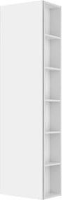 Keuco Hochschrank X-Line in Weiß mit Glastüren und Regalfächern, B/T/H: 48 x 30 x 175 cm - Bild 1
