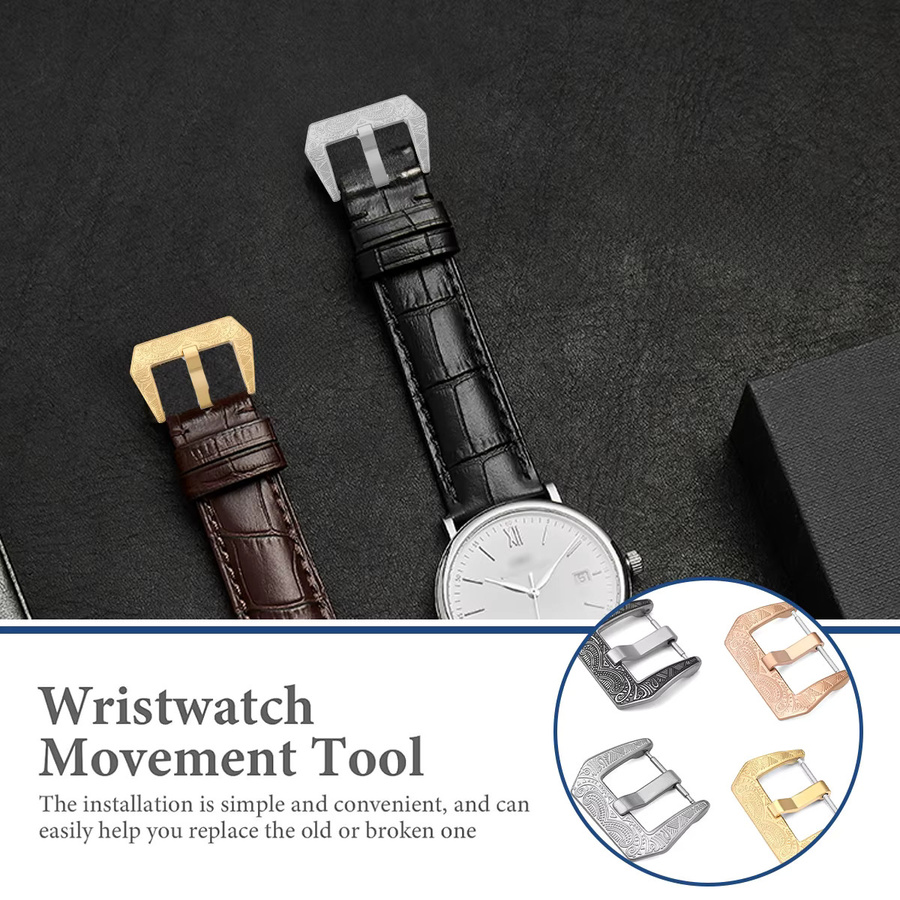 OAKCHARM Armband Schließe Edelstahl, Vintage, Herren - Bild 2