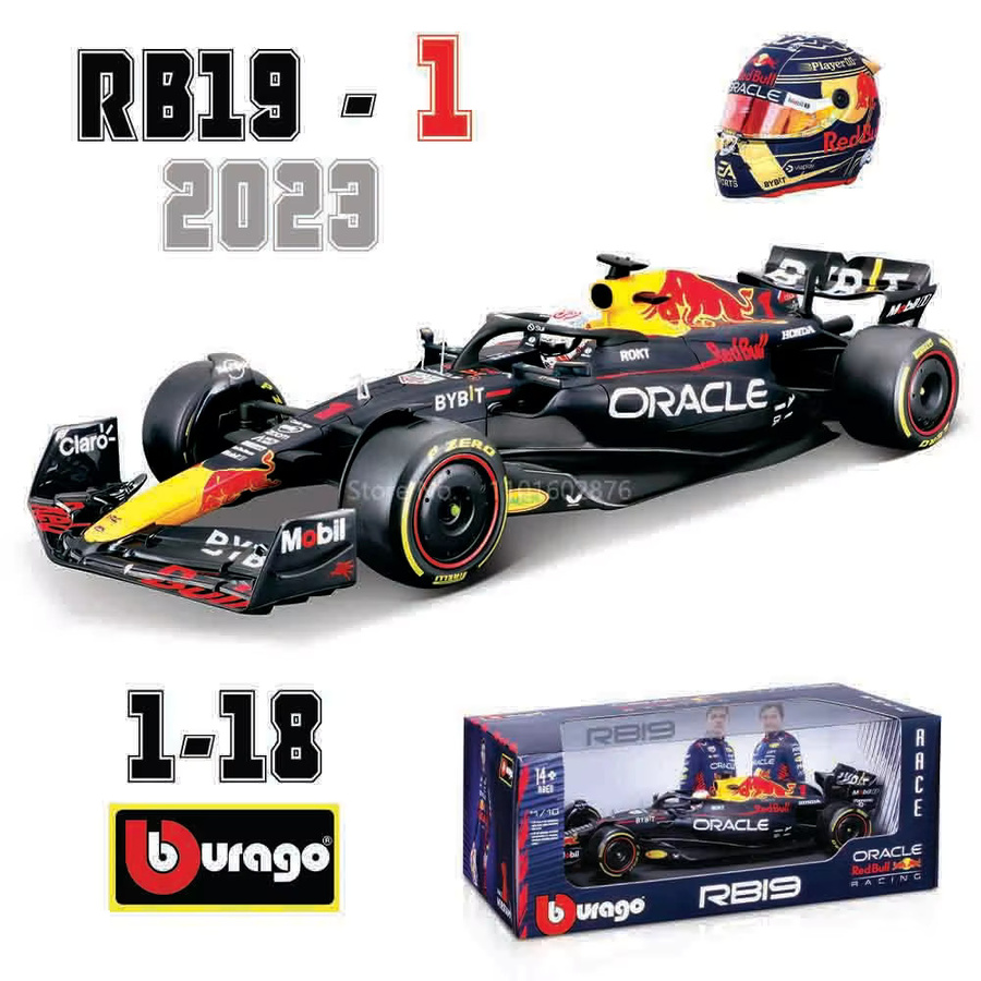 Bburago Red Bull Racing RB19 2023, Automodellfahrzeug, 1:18, ab 14 Jahren - Bild 2