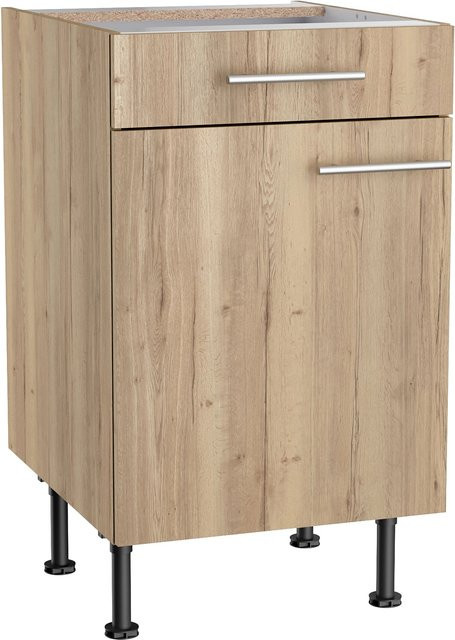 Optifit Küchen-Unterschrank Erik290 in Wildeiche, B/T/H: 50 x 58,4 x 87 cm - Bild 1