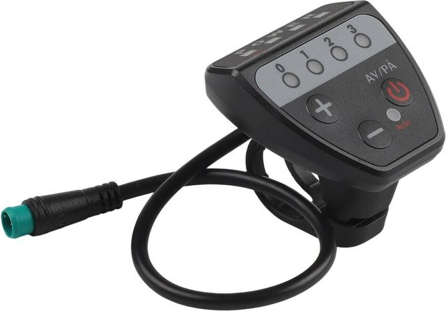 All Sport Supplies E-Bike Display Meter Controller 36V 48V mit 5-Pin-Stecker für Roller, Schwarz - Bild 1