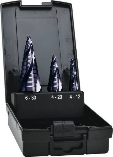 Exact Advanced LINE HSS TiAIN Stufenbohrer-Set mit 3-Flächenschaft in Multicolor - Bild 1