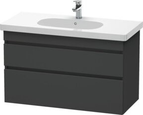 Duravit Waschtischunterschrank DuraStyle in Grau, wandhängend, B/T: 100 x 45,3 cm - Bild 1