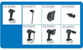 SCANGRIP Wechselaufsatz Flex für MULTILIGHT LED Arbeitsleuchte mit 375-750 Lumen - Bild 1