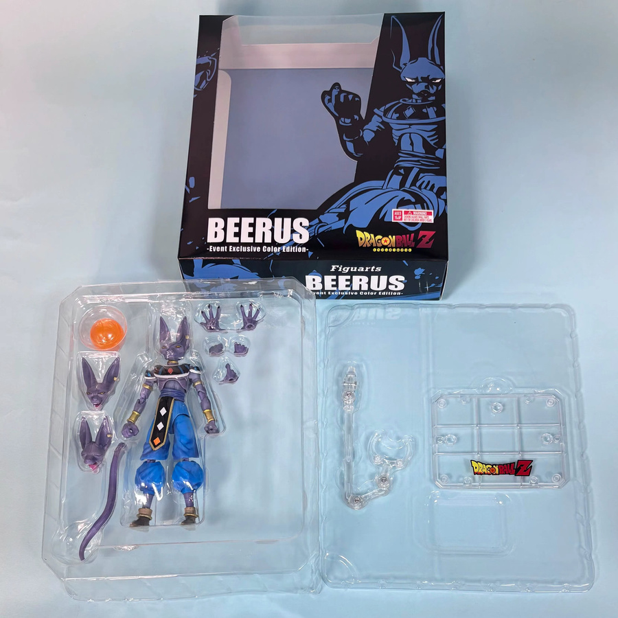 Bandai Dragon Ball SHF Gott der Zerstörung Beerus-Figur, ab 15 Jahren - Bild 4