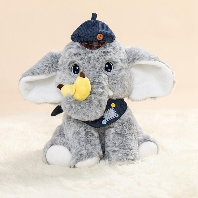 Yiran Health & Beauty Elefant, Plüschtier, 28cm, ab 0 Jahre - Bild 1