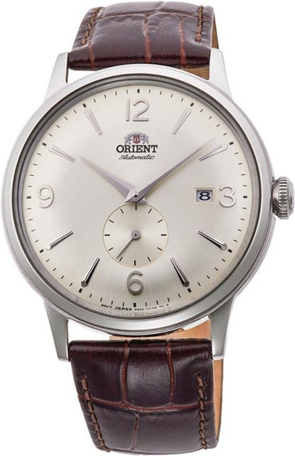 Orient Automatik Armbanduhr, Edelstahl, Leder, 41 mm, Herren - Bild 1
