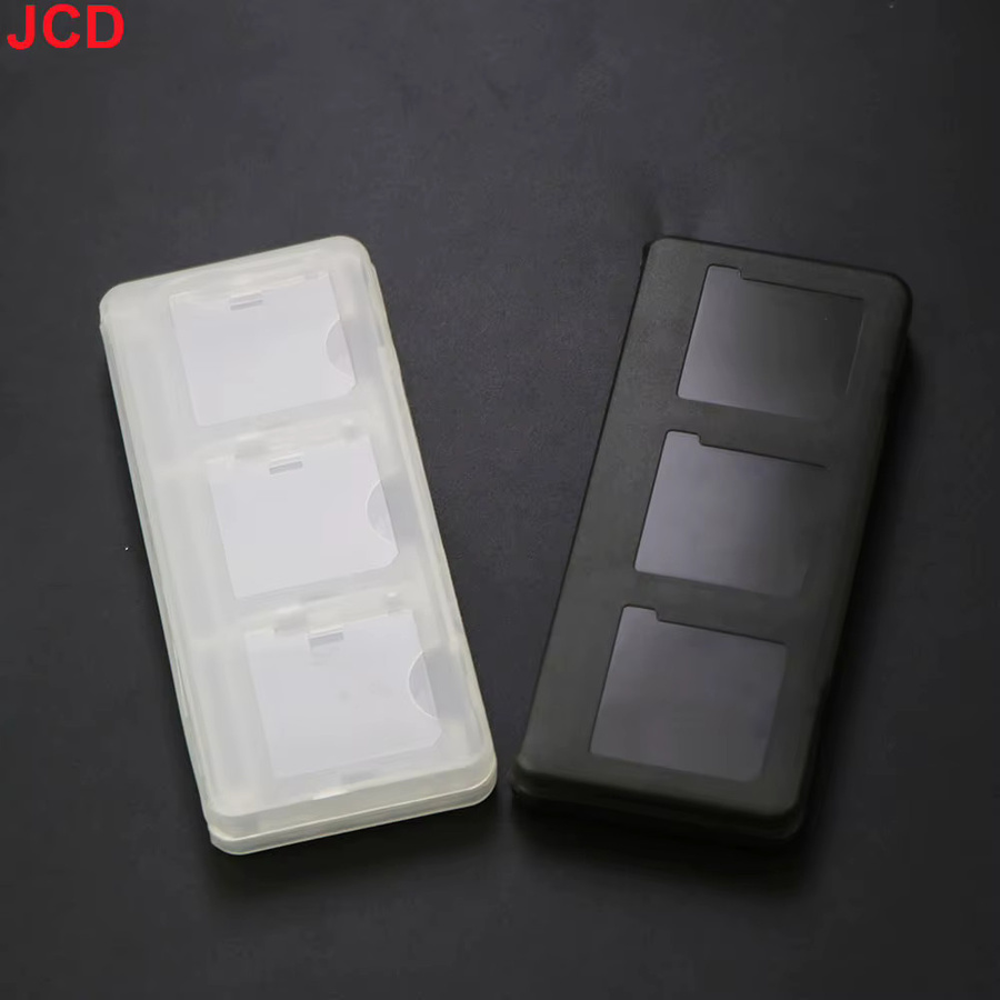 JCD 6-in-1 Spielkarten-Aufbewahrungsbox für Nintendo DS, 3DS und NDSi in Schwarz/Weiß - Bild 2
