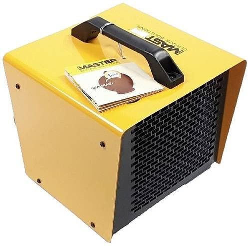 Master B 3 PTC Heizlüfter mit 3000W Heizleistung in Gelb/Schwarz - Bild 2