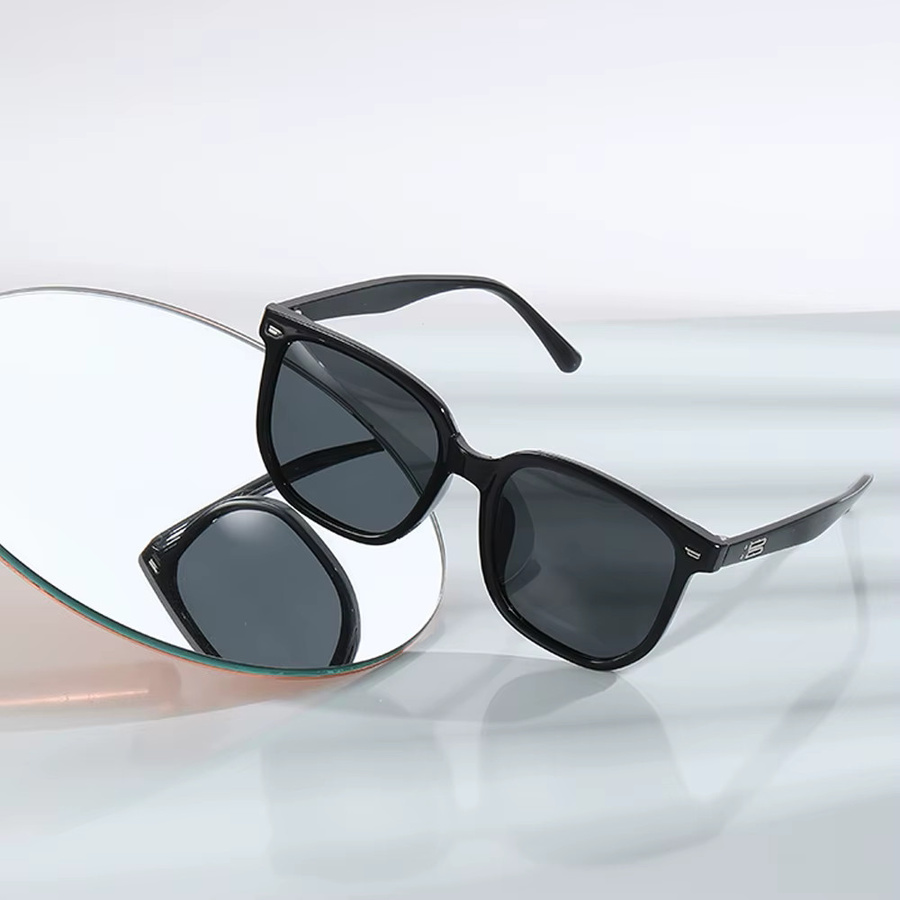Veithdia v5808 Sonnenbrille, Square, Tr90, Vollrand, Schwarz, Damen - Bild 3
