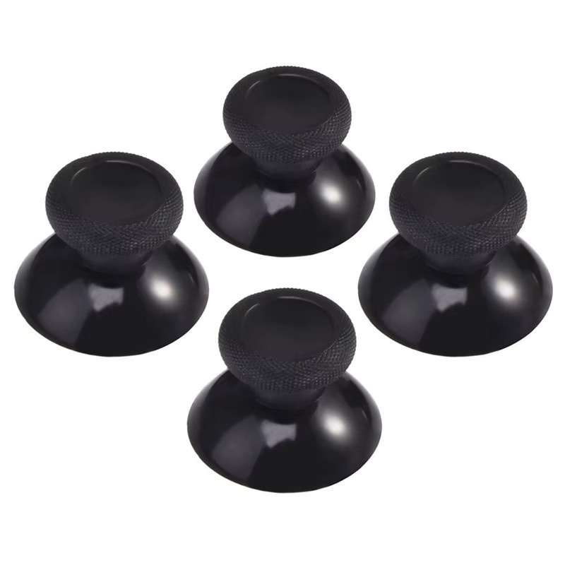 Yu Xi Ersatz Analog Thumbstick Grips Caps für Xbox One in Schwarz, Silikon Set - Bild 4