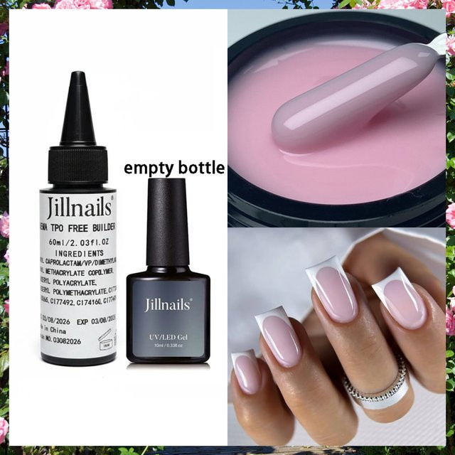 Jillnails Builder Gel Polish, nude pink, 60 ml, glänzend - Bild 1