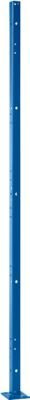 SSI Schäfer Eckstütze für Gitterelemente, vorgelocht, blau - Bild 1