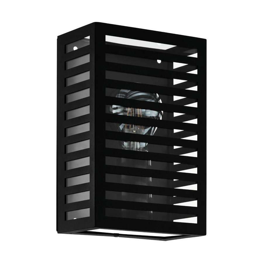 Eglo Wandleuchte Alamonte 3 Schwarz 1-flammig für Außenbereich B: 26 cm, H: 17 cm - Bild 2