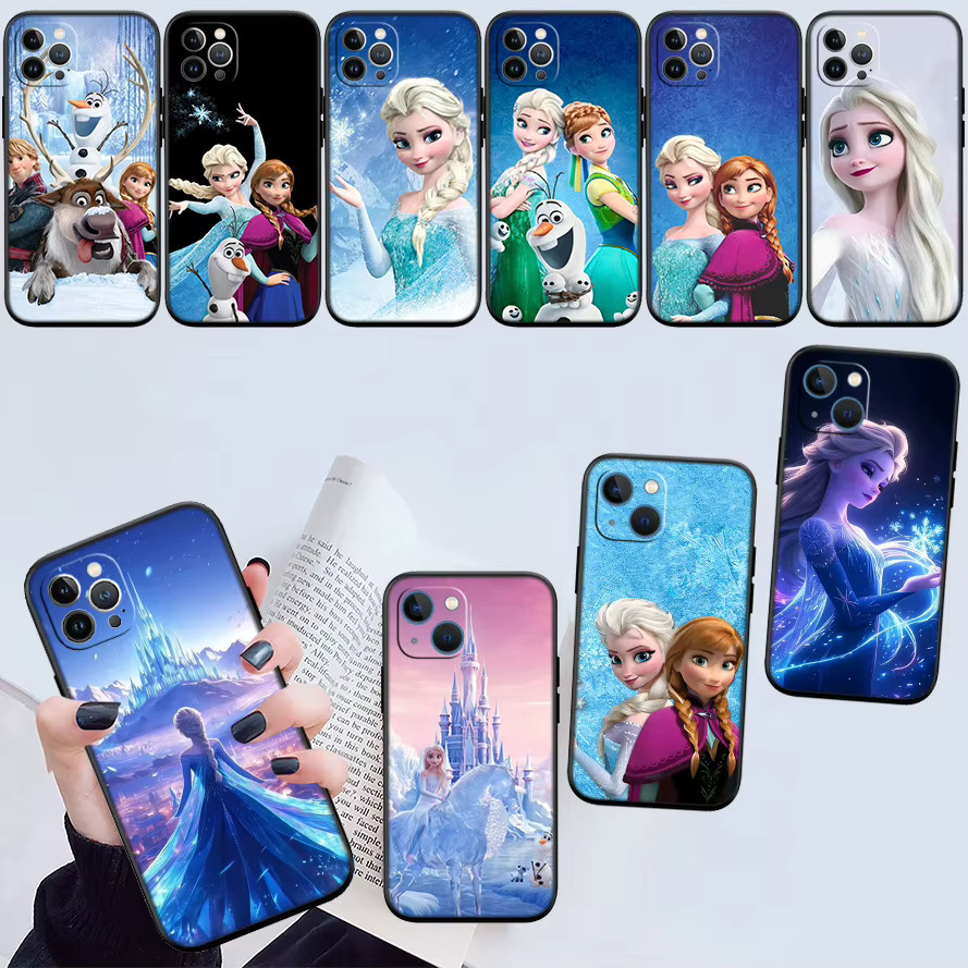 HEROCROSS Handyhülle Disney Frozen Olaf Elsa Anna für Samsung Galaxy S20 S21 S22 Ultra FE Plus A21S A22 A24 A25 A26 A30 A30S A31 in Multicolour - Bild 3