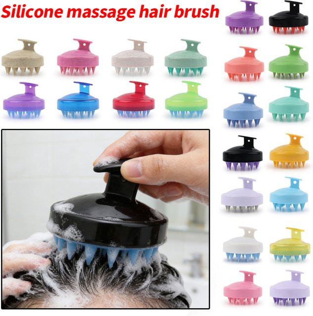 Silikon-Kopfhautmassagegerät für empfindliche Kopfhaut, Unisex - Bild 1