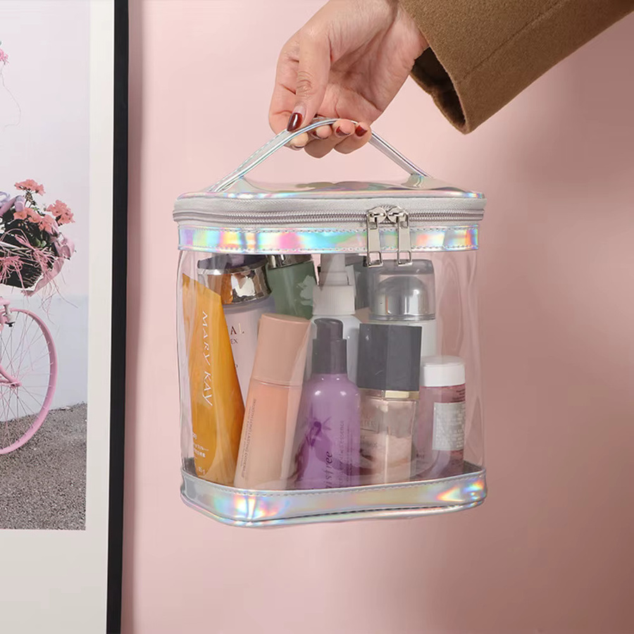 Transparente Make-up-Tasche, wasserdicht - Bild 3