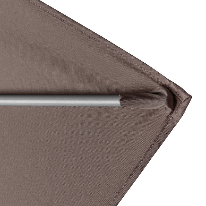 Doppler Sonnenschirm Active in Beige und Silver mit Aluminium- und Stahlgestell, Breite: 300 cm, Höhe: 250 cm - Bild 4