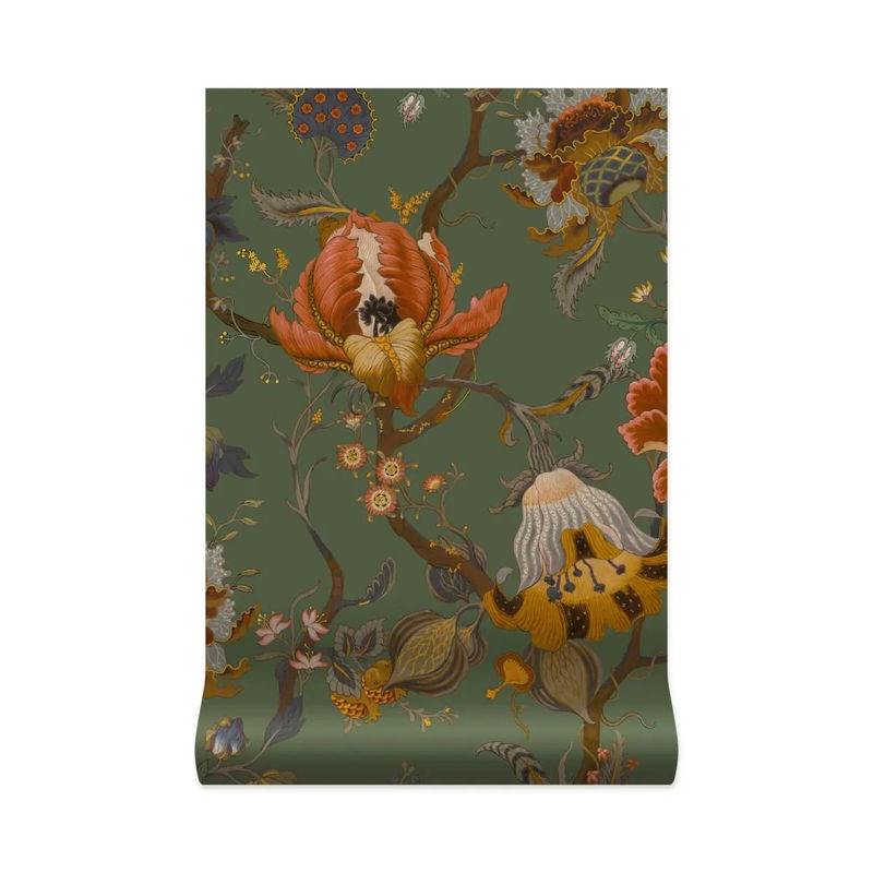House of Hackney Tapete Artemis Floral Botanical in Moosgrün, Vlies, 5,4 m² - Bild 2