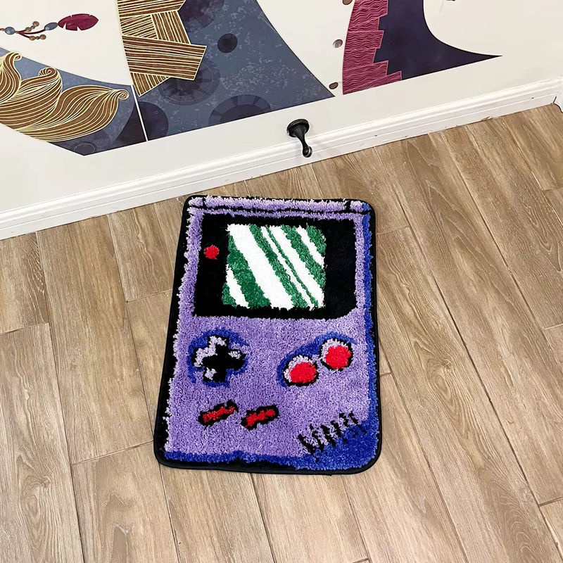 LAKEA Handgetufteter Teppich mit Kinder-Motiv in Mehrfarbig, Rutschfeste Bodenmatte für das Kinderzimmer - Bild 4