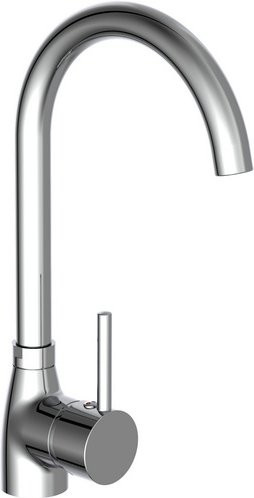 SCHÜTTE Spültischarmatur Manetti Einhebelmischer Wandmontage in Chrom Silber - Bild 1