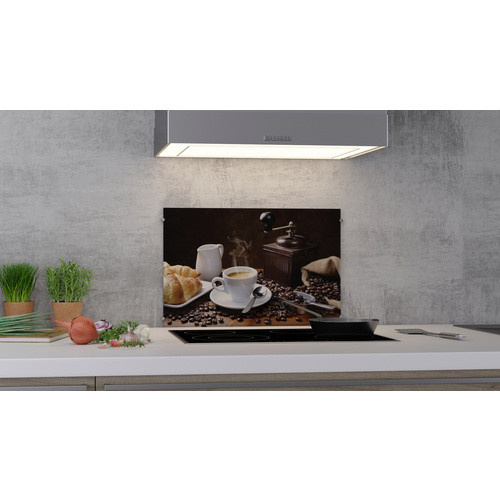 NOVADOORS Glasboard Coffee Fragrance in Mehrfarbig mit abstraktem Design aus Glas - Bild 1