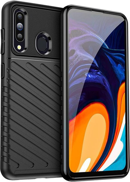 Stoßfeste Silikon Handyhülle für Samsung Galaxy A50S A60 A40 A30 S A20 A10 M40 M10S Wide4 in Schwarz - Bild 1