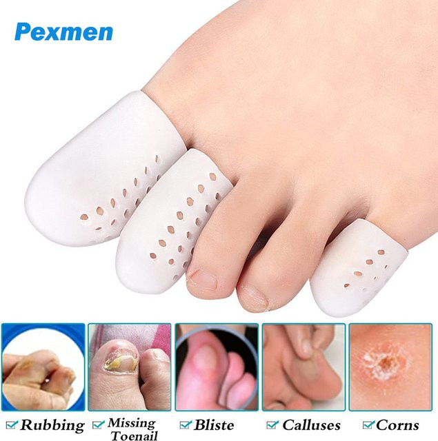 Pexmen Gel-Zehenschutz, 2 Stück, Unisex - Bild 1